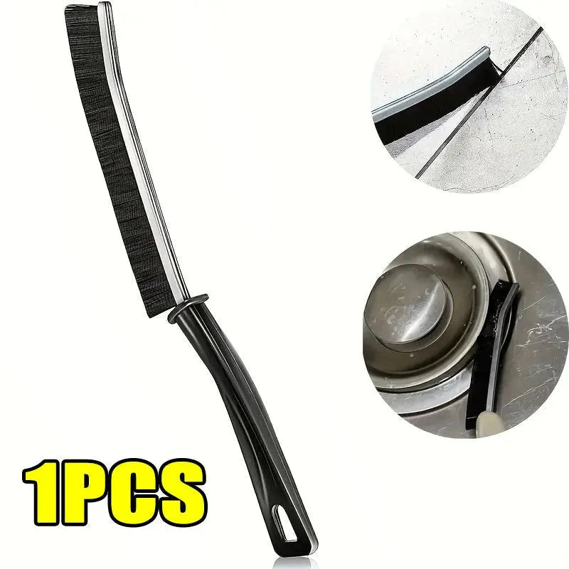 Hard Bristle Crevice Cleaning Brush – Perfect for Tile Joints, Window Tracks, and Seam Cleaning