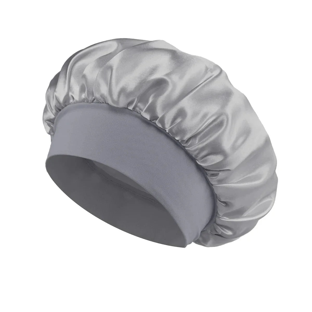 Women’s Satin Bonnet – Wide-Brim Night Sleeping & Hair Care Cap