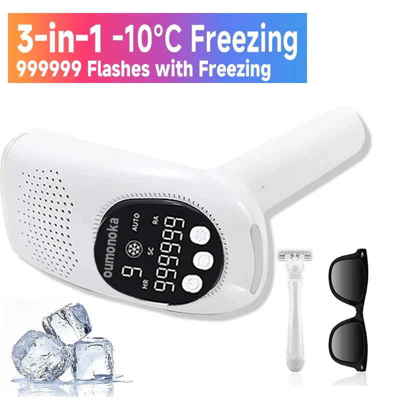 IPL Laser Epilator – Painless Hair Removal Device