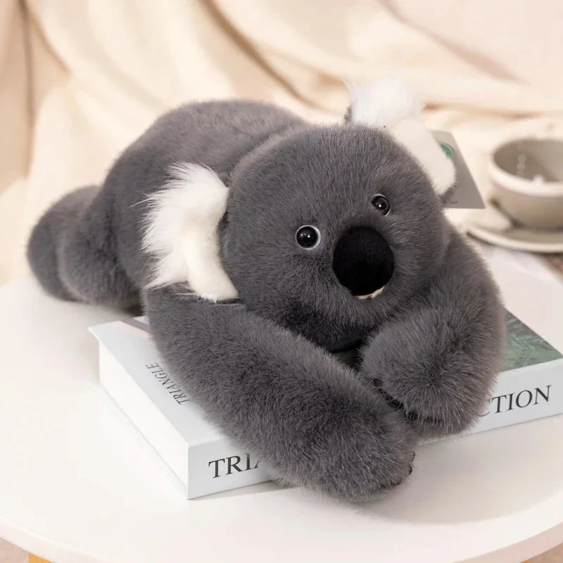 Kawaii Forest Animal Plush – Soft Raccoon, Dinosaur, Sloth, Panda Toy