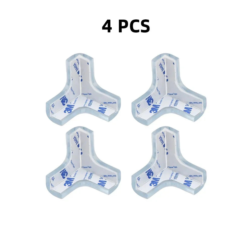 Clear Table Corner Protectors for Baby Furniture Safety Edge Guards