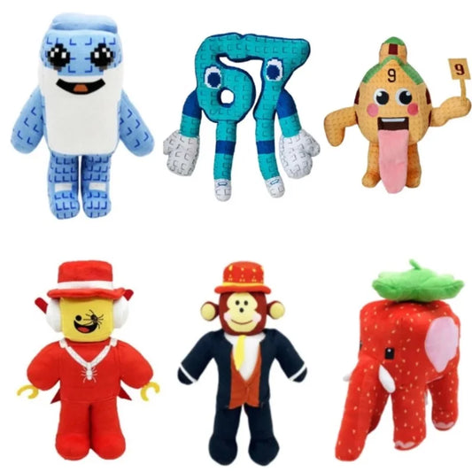 Brainrot Plush Doll – Soft Stuffed Chair Plush Toy, Cute Brainrot Character Plush for Christmas Gifts
