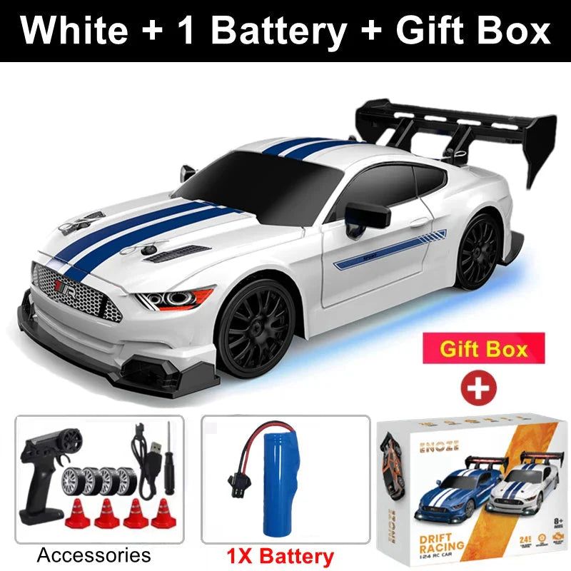 4WD RC Drift Car Remote Control GTRPRO AE86PRO Model 4x4 Racing RTR Radio Truck Vehicle Toy Gift for Boy Girl Children Kid Adult
