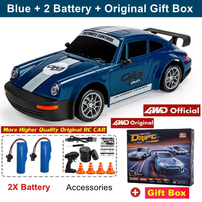 4WD RC Car Remote Control Cars 2.4G Radio High Speed Drift Racing Monster 4x4 Truck RTR Vehicle Toy Gift for Kids Children