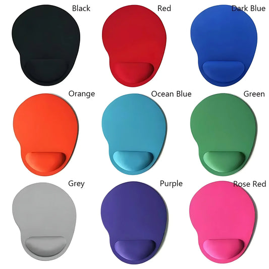 Ergonomic Wrist Rest Mouse Pad – Comfortable Non-Slip Soft Mousepad with Wrist Support for PC & Laptop