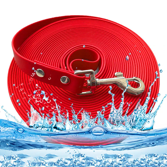 Waterproof PVC Dog Leash – Long Training & Walking Lead (3m/5m/10m/15m)