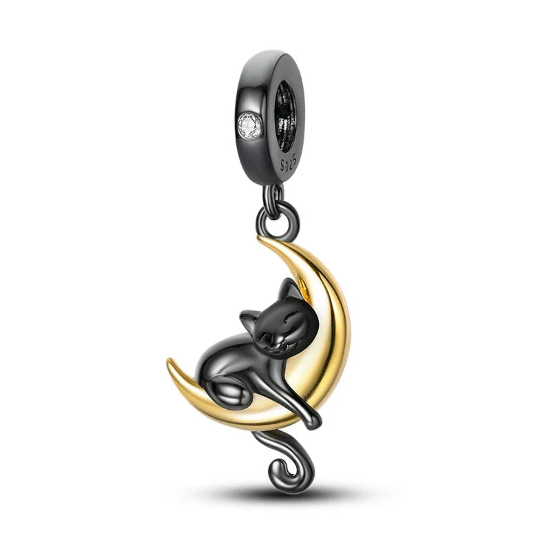 Hot Sale 925 Sterling Silver Charms Beads for Women - Perfect Fit for Pandora Bracelets, Fashionable Jewelry Pendant