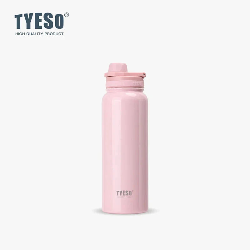 Stainless Steel Insulated Water Bottle (600-1200ml) | Hot & Cold Thermal Tumbler with Handle | Portable Vacuum Flask for Sports & Travel