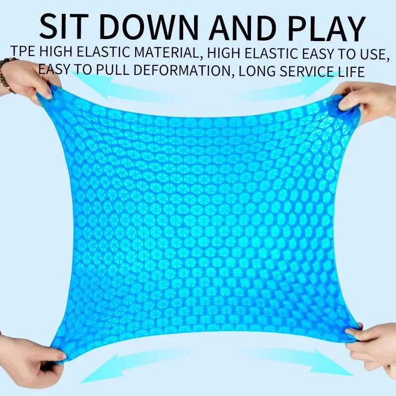 Gel Seat Cushion – Honeycomb Design for Back, Tailbone & Pressure Relief