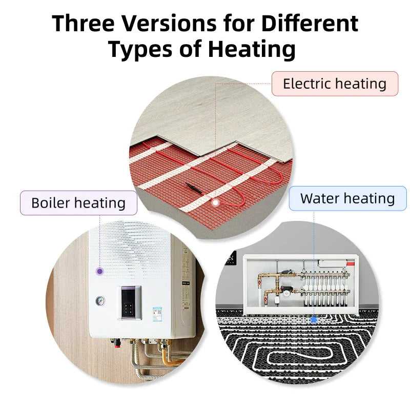 WiFi Thermostat for Electric Floor Heating Water/Gas Boiler Smart Tuya Programmable Temperature Controller Google Home Alexa