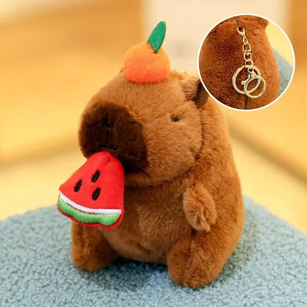 Cute Capybara Plush Toy Hoodie – Small Winged Stuffed Doll for Kids