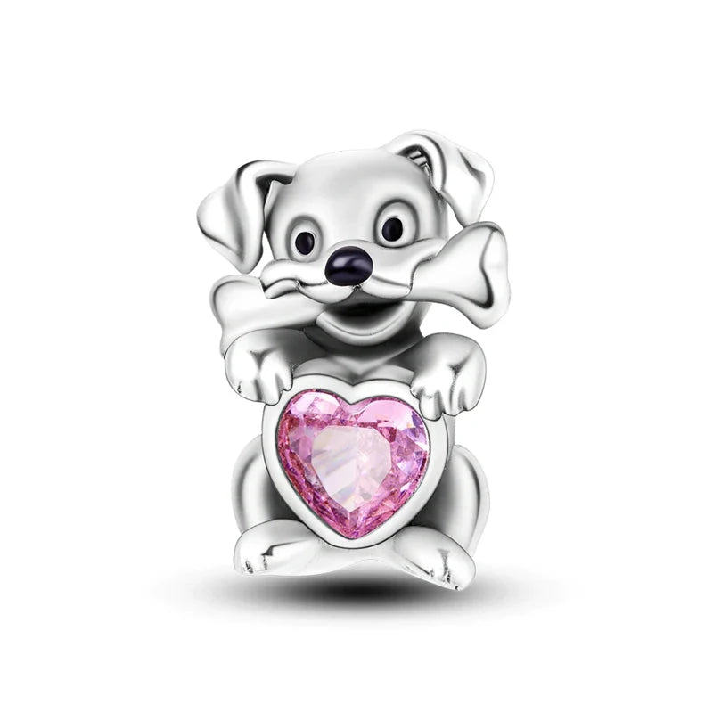 Hot Sale 925 Sterling Silver Charms Beads for Women - Perfect Fit for Pandora Bracelets, Fashionable Jewelry Pendant