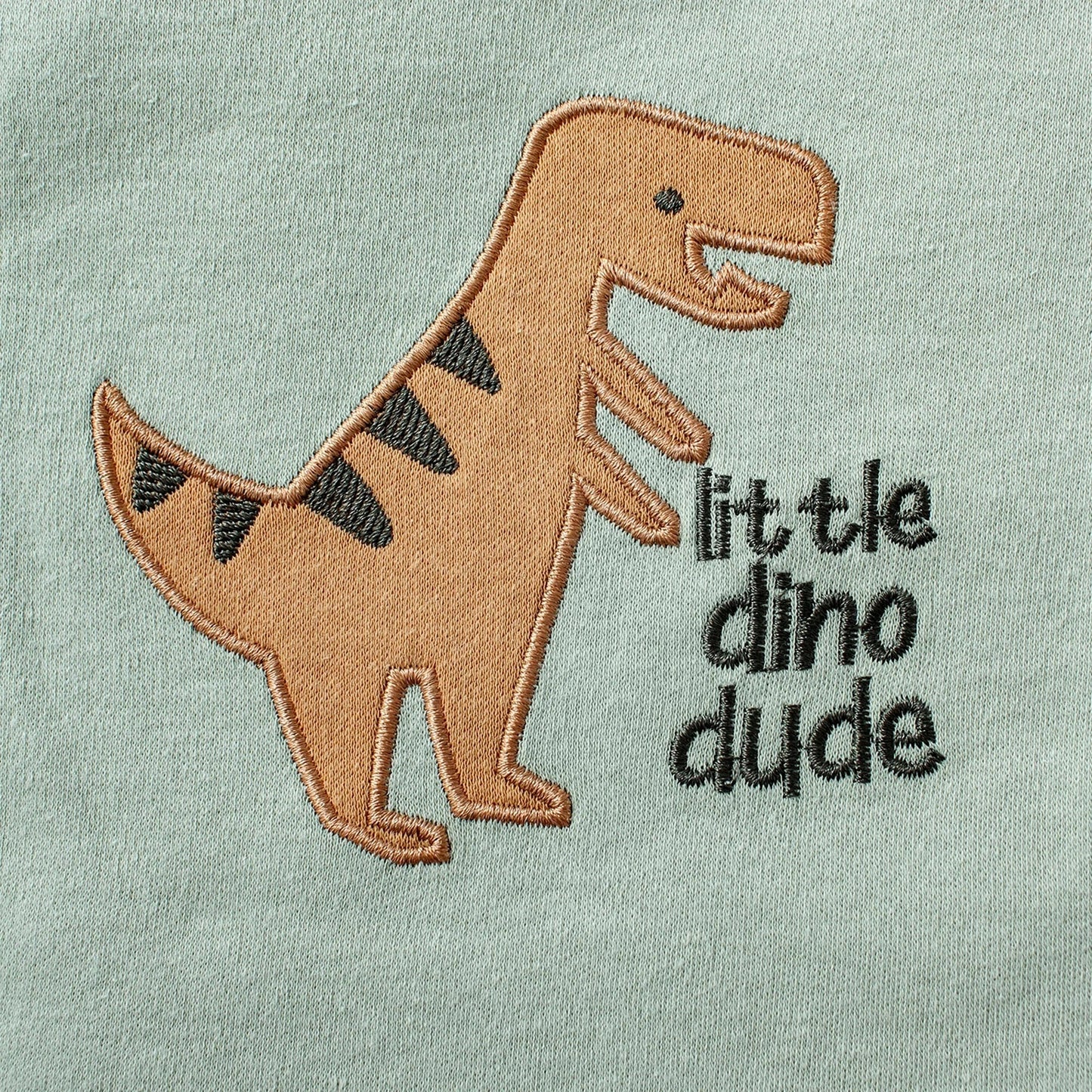 3PCS Baby Bodysuit Set for Boys | Summer Short Sleeve Cotton Romper with Cartoon Dinosaur & Stripe Designs