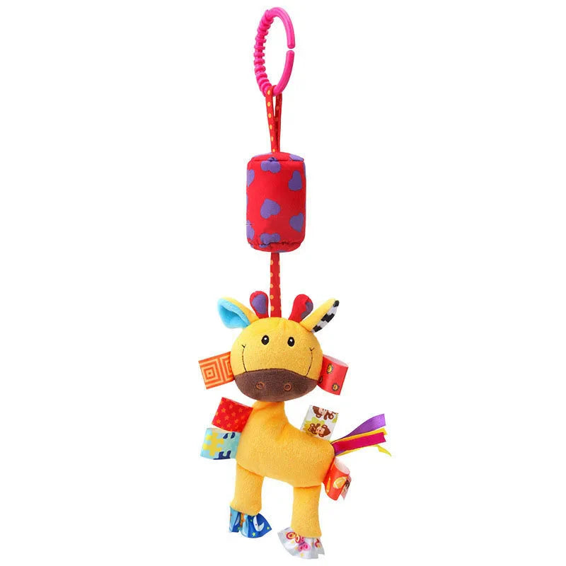 Soft Infant Crib Stroller Mobile Hanging Rattle Toy