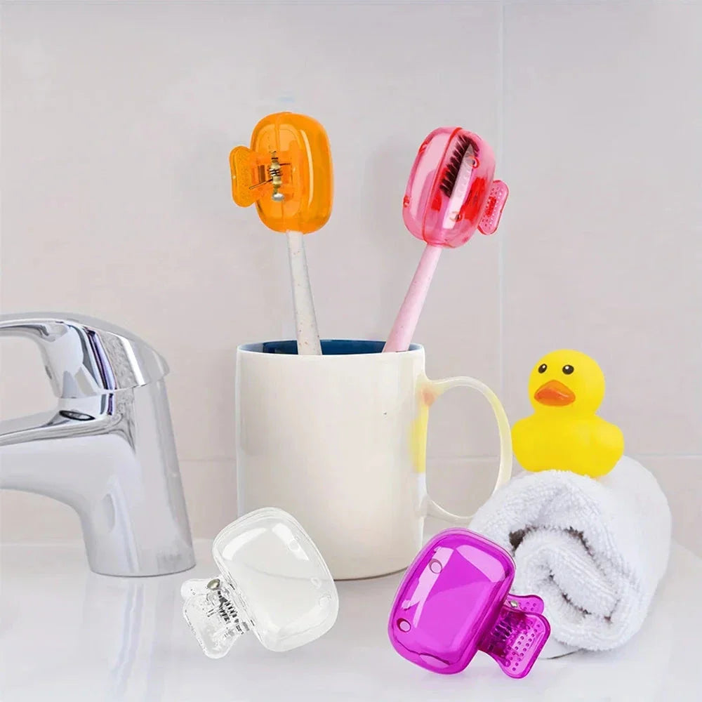 Travel Toothbrush Cover – Waterproof Protective Case with Clip