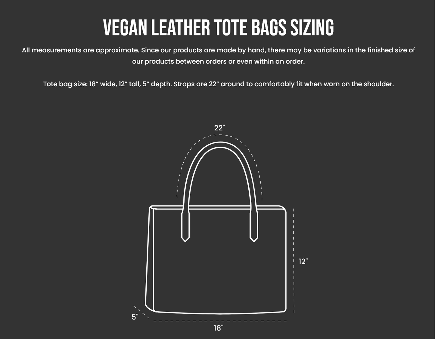 Beautiful Confident Woman Vegan Leather Tote Bag
