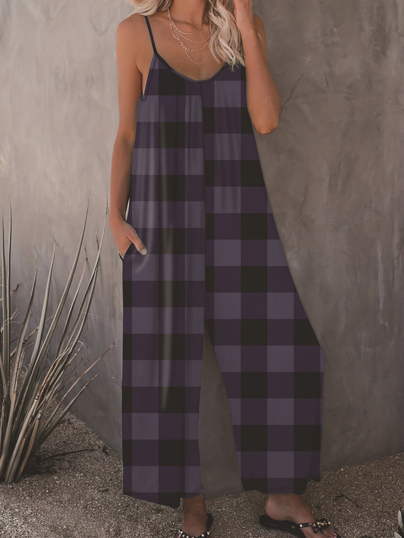Slip-in Casual Sling Jumpsuit Women