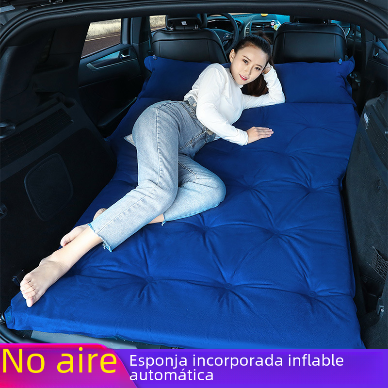 Inflatable Car Bed for Travel and Camping (SUV Compatible)
