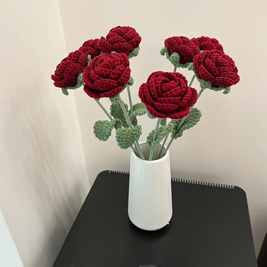 1pc Artificial Flower, Living Room Decoration, Table Rose, Single Bouquet, Wedding Fake Flower, Dried Flower Ornament, High-End Floral Arrangement Decor