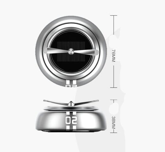 Solar-Powered Car Air Freshener with Lasting Fragrance
