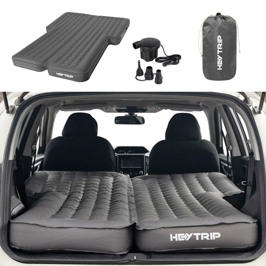 HEYTRIP Widen SUV Air Mattress for Car Camping Inflatable 6 Inch Thickened SUV Mattress Camping Bed Adjustable Firmness Car Air Mattress Fit Midsize SUVs - Durability Oxford (74 x 51 x 6 Inch)