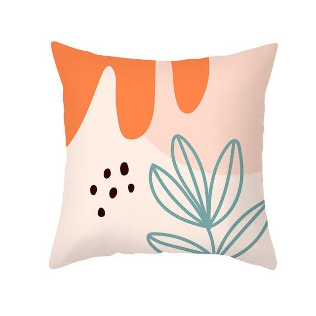 Abstract Line Drawing Cushion Case Modern Abstract Painting Pillow Case Beautiful Art Cushion Covers Art Sofa Pillows Case Livingroom Decorative Pillow 45x45CM