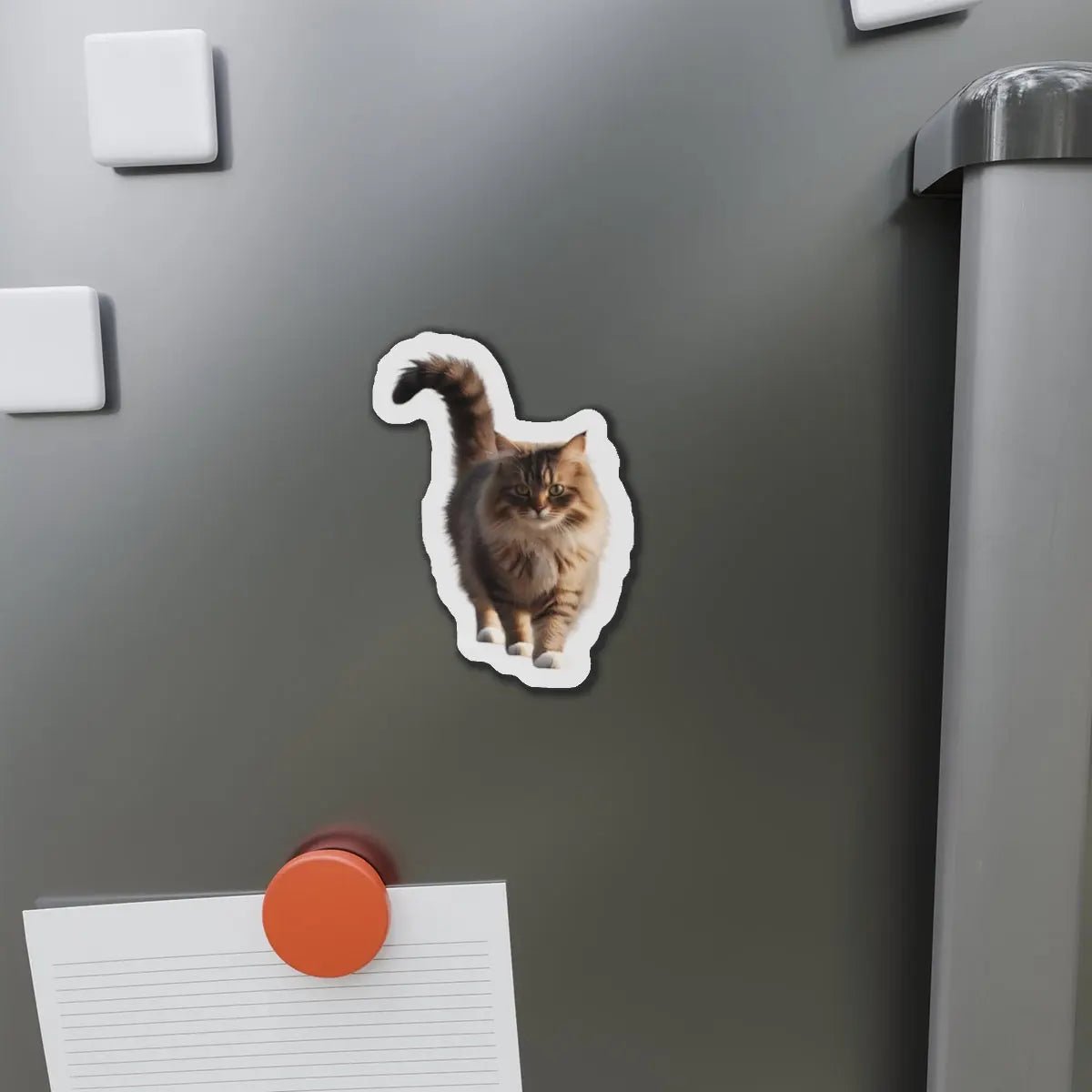 Adorable Cat Die-Cut Magnet - Perfect for Cat Lovers & Home Decor
