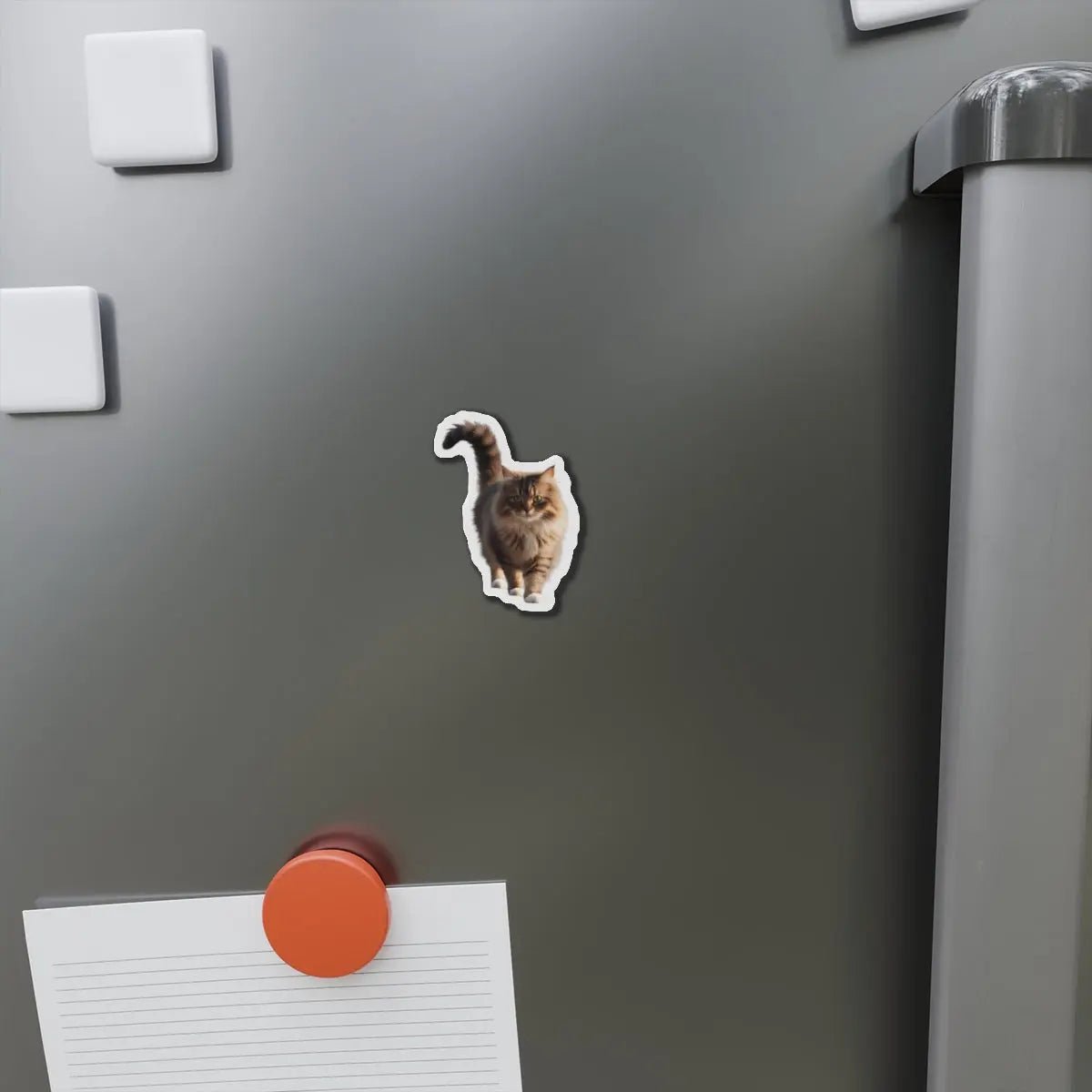 Adorable Cat Die-Cut Magnet - Perfect for Cat Lovers & Home Decor