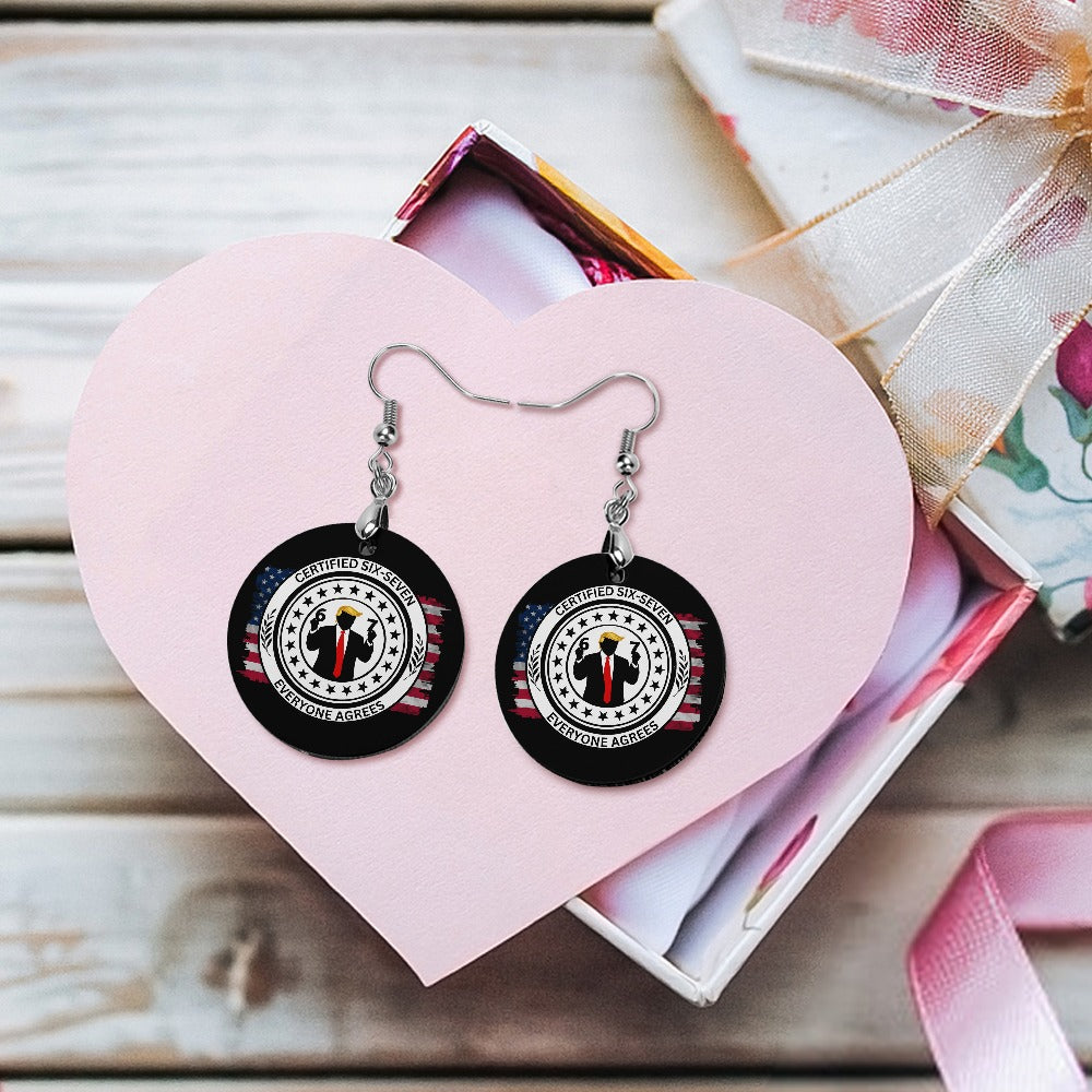 Certified Six-Seven Statement Earrings