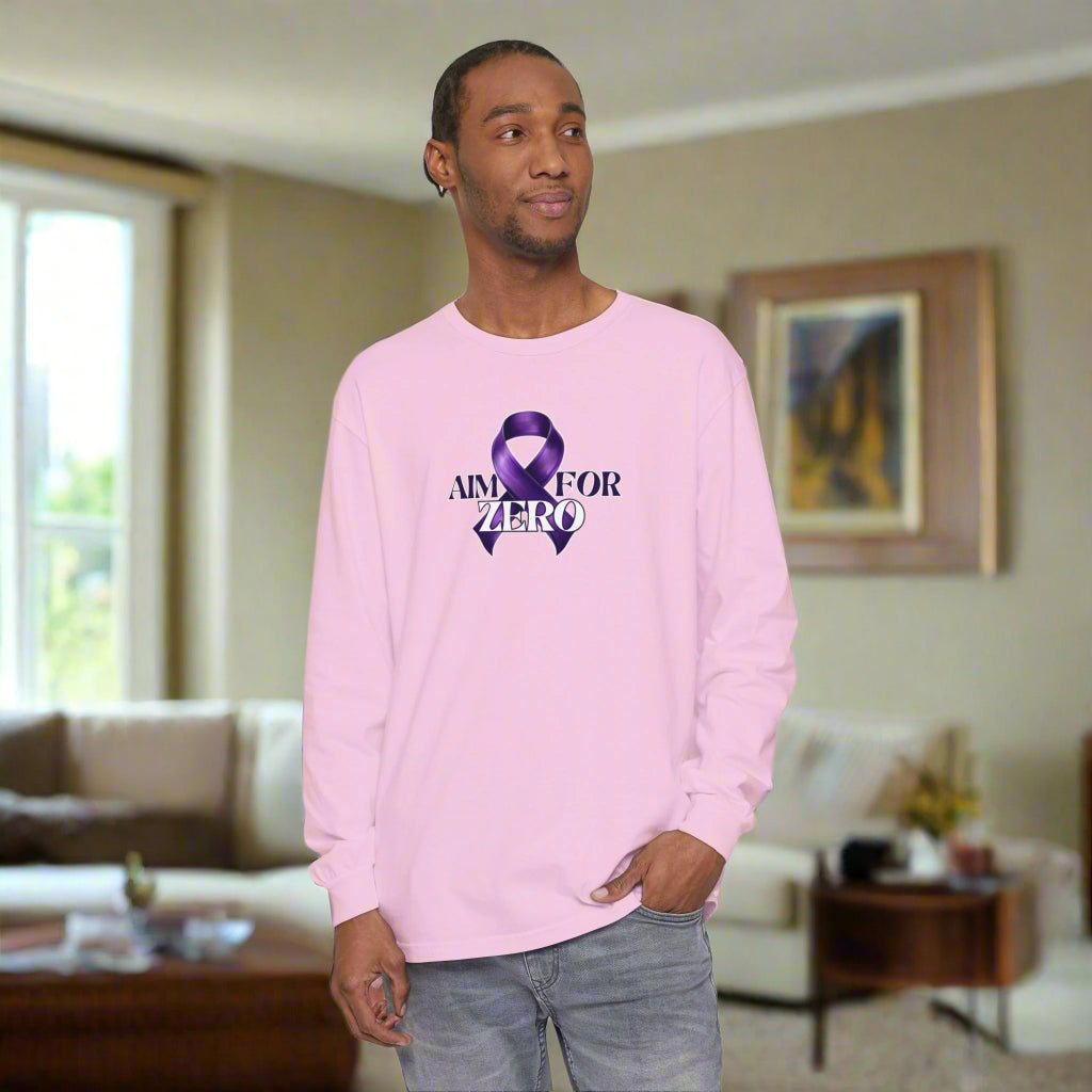 Aim for Zero Long-Sleeve Unisex T-Shirt