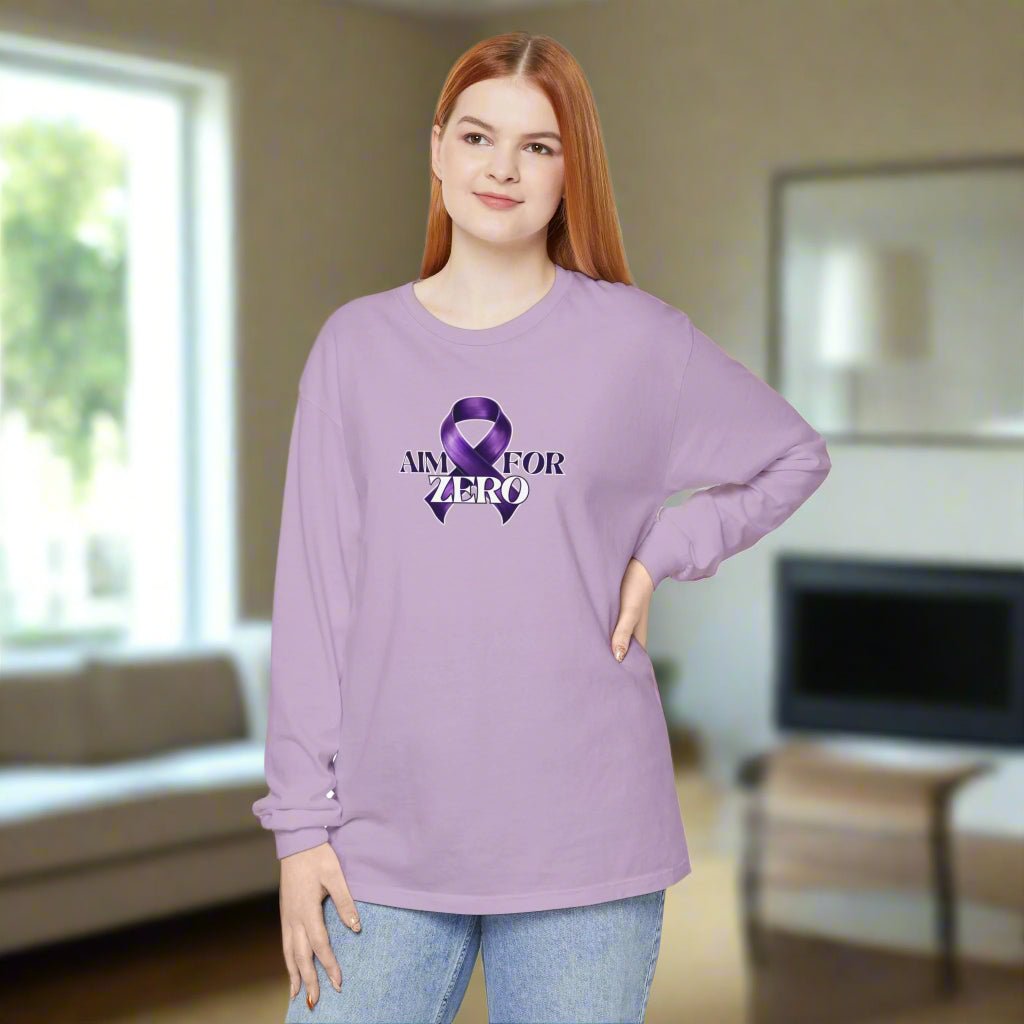 Aim for Zero Long-Sleeve Unisex T-Shirt