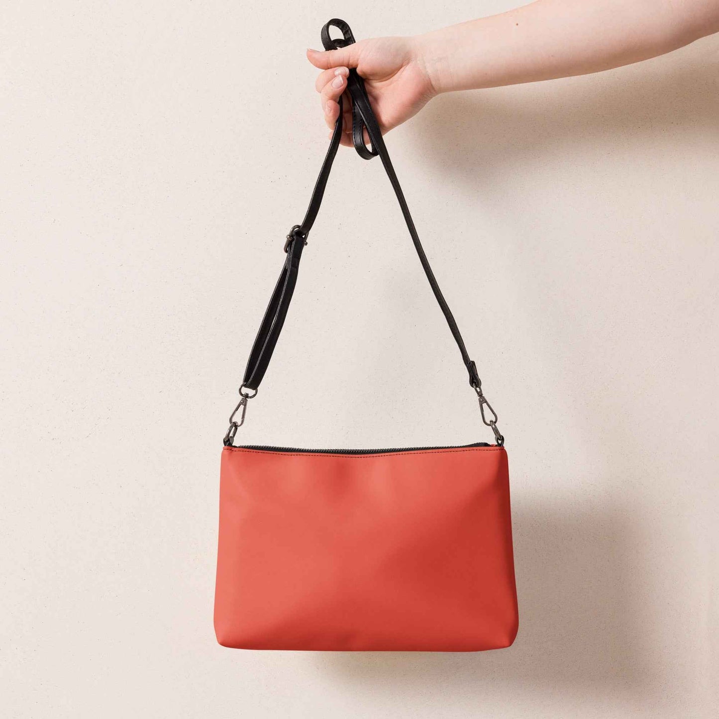 USA Swoop Crossbody Bag – Minimalist Line Art Statement Bag