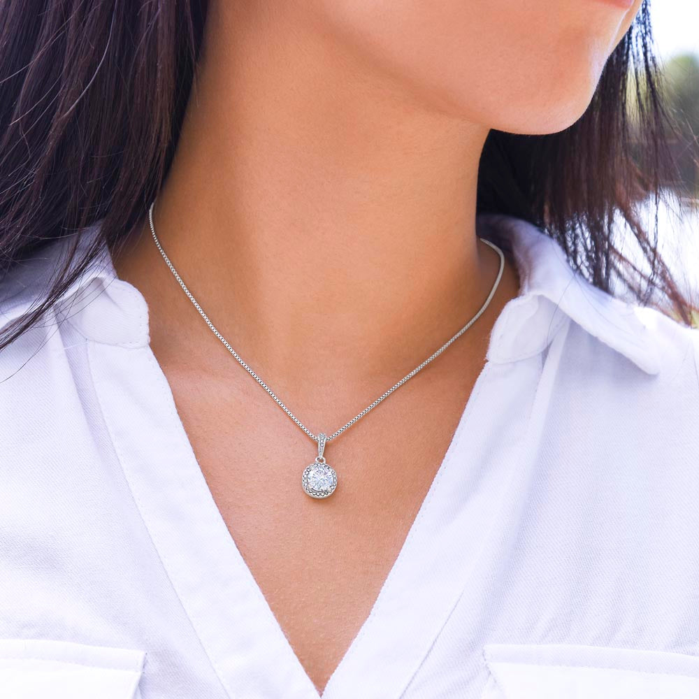 Have a Happy Mother's Day with Red Hearts and Eternal Hope Necklace