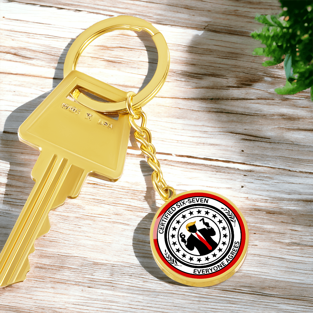 Certified 6–7 Keychain
