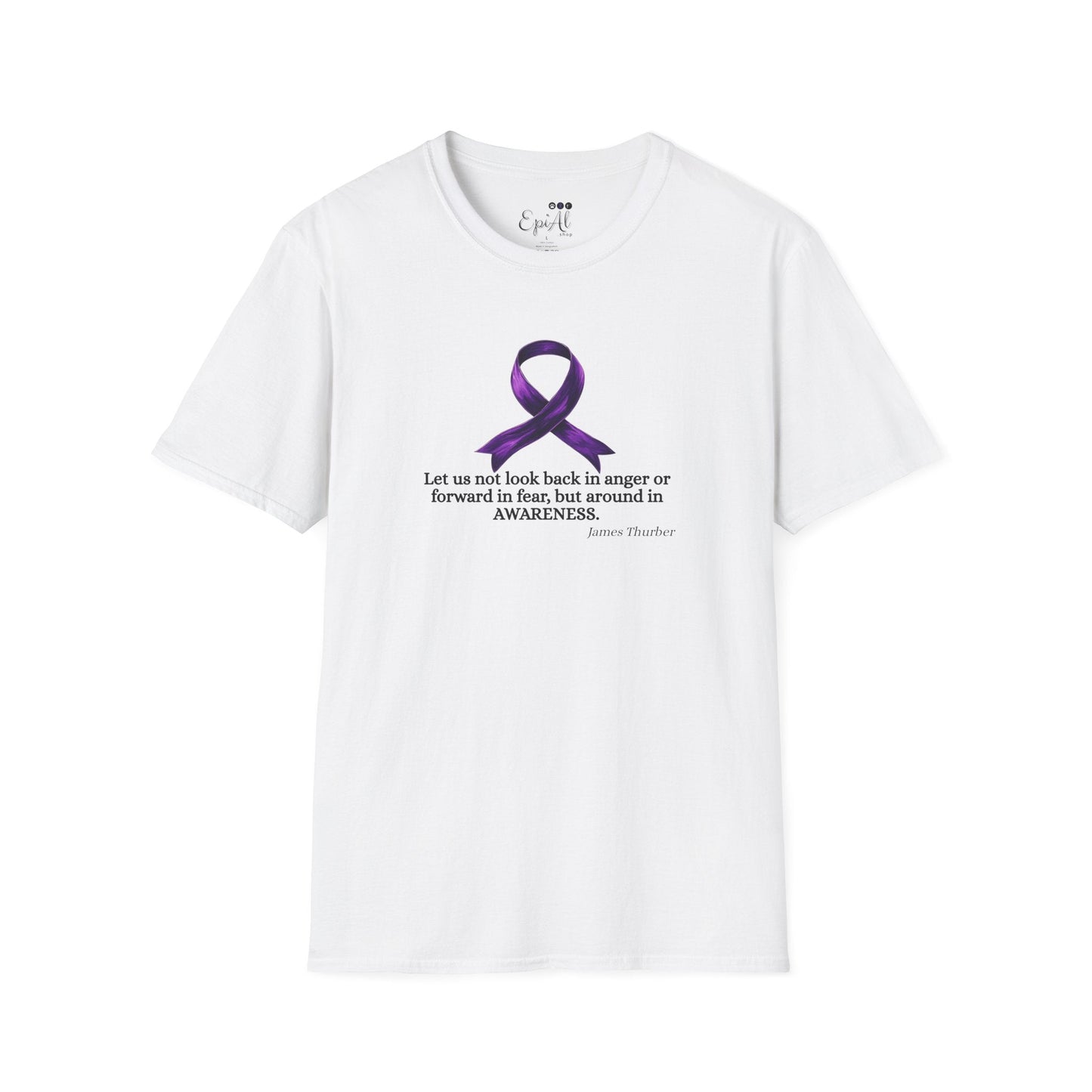 Epilepsy Awareness Ribbon T-Shirt for Unisex Wear