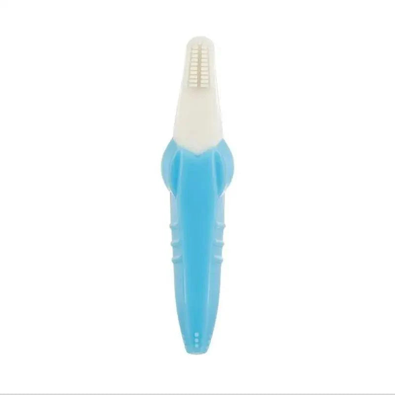 Baby Teether Toys Toddle Safe Banana Teething Ring Silicone Chew Dental Care Toothbrush Nursing Beads Gift For Infant