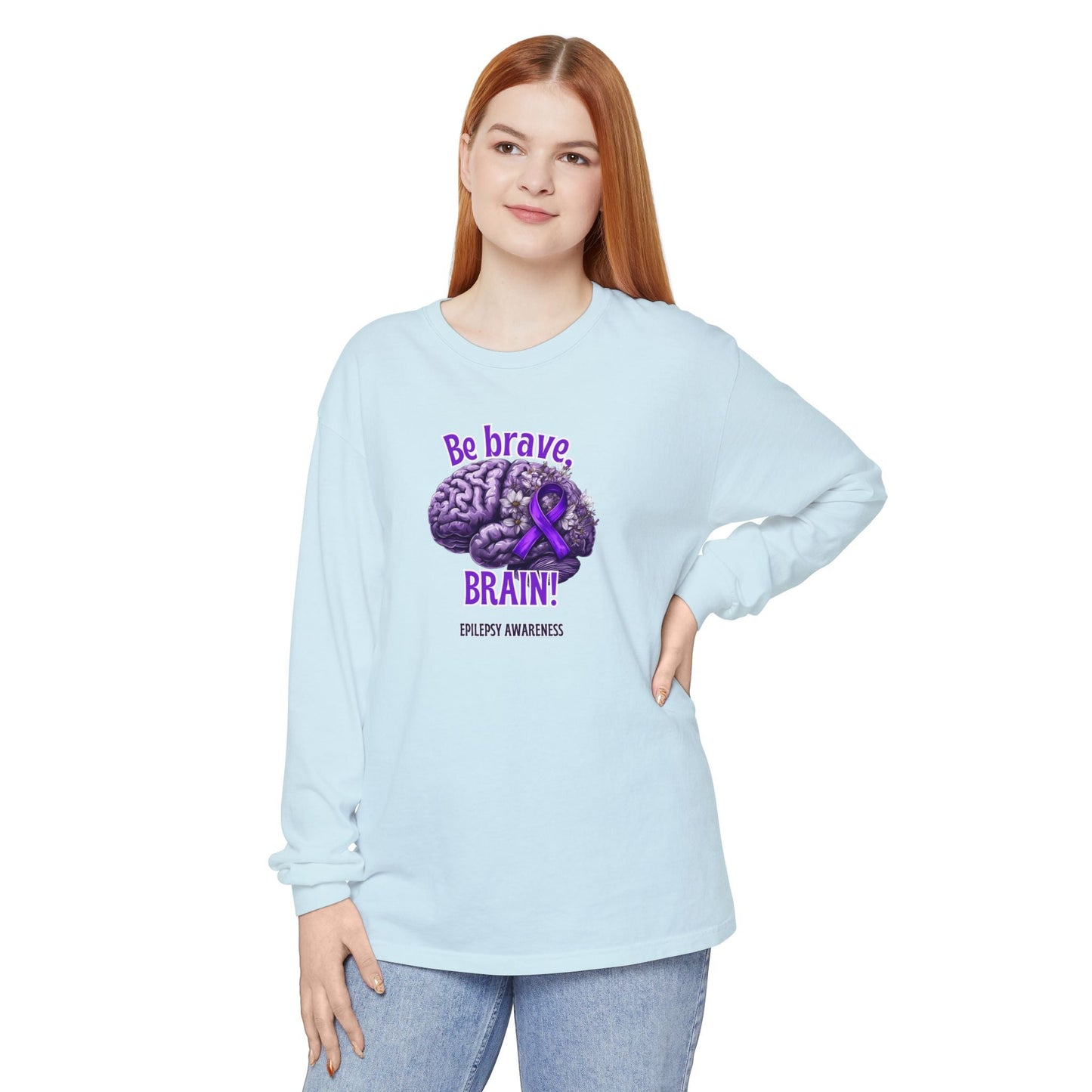 Be Brave Epilepsy Awareness T-Shirt - Show Your Support for the Cause