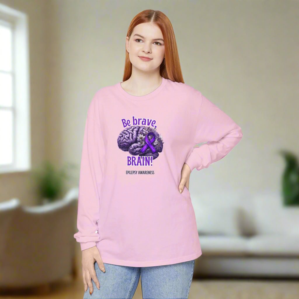 Be Brave Epilepsy Awareness T-Shirt - Show Your Support for the Cause