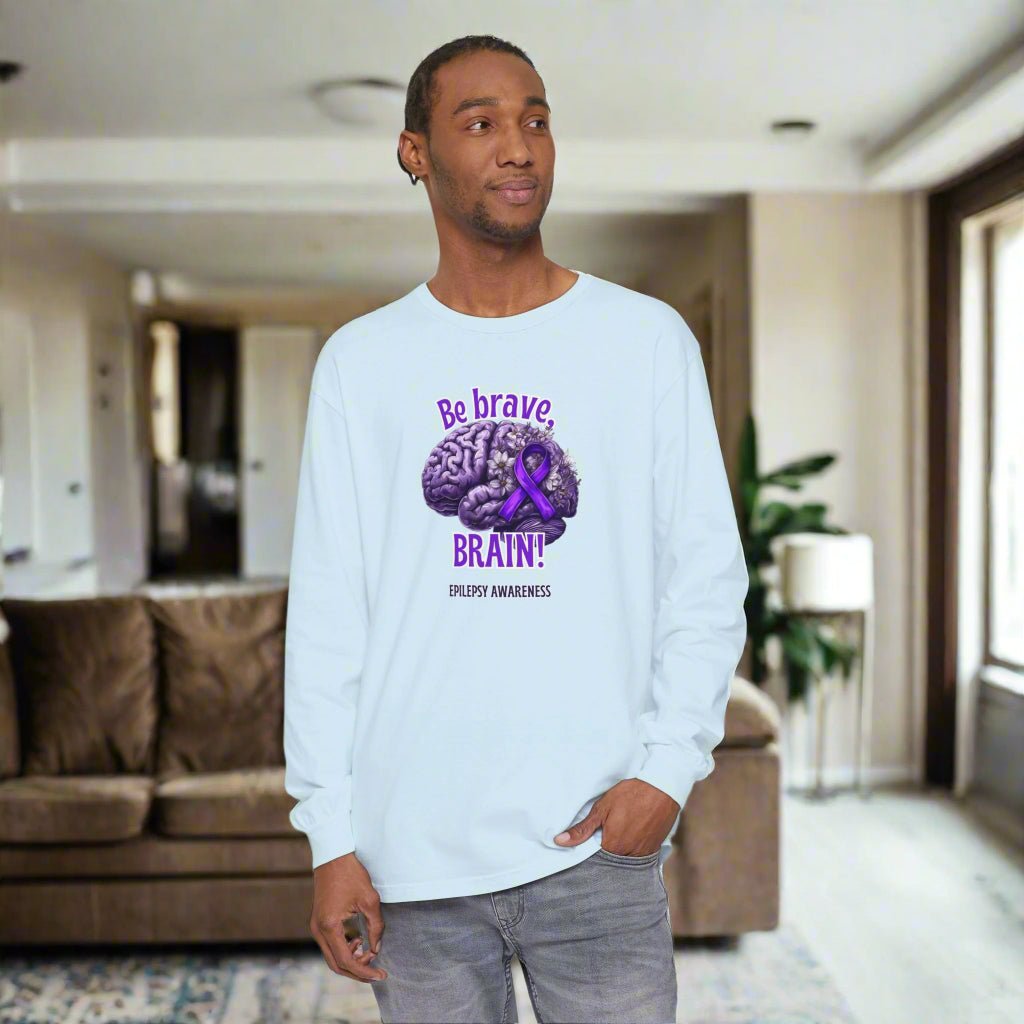 Be Brave Epilepsy Awareness T-Shirt - Show Your Support for the Cause