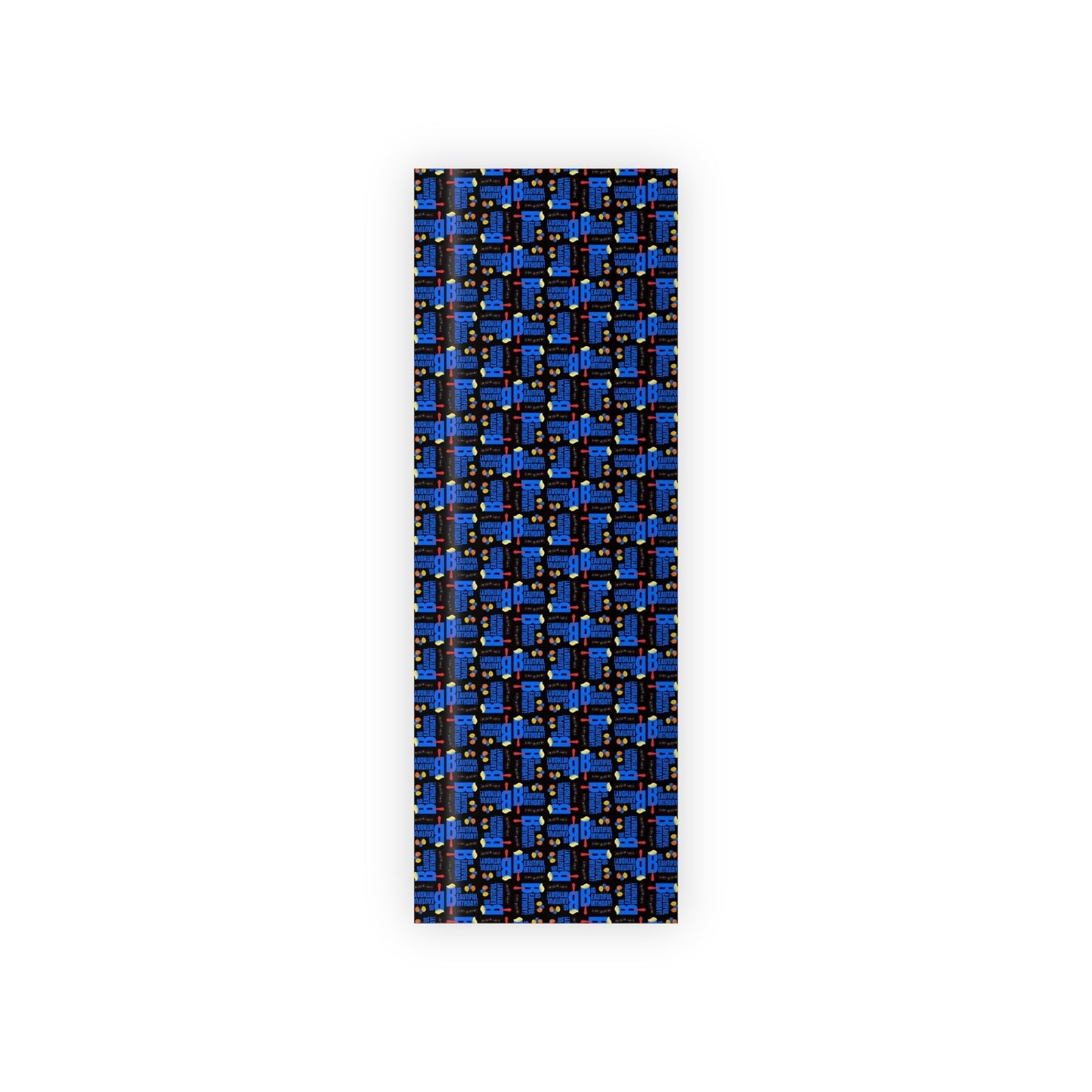 Big Beautiful Birthday Gift Wrapping Paper Roll