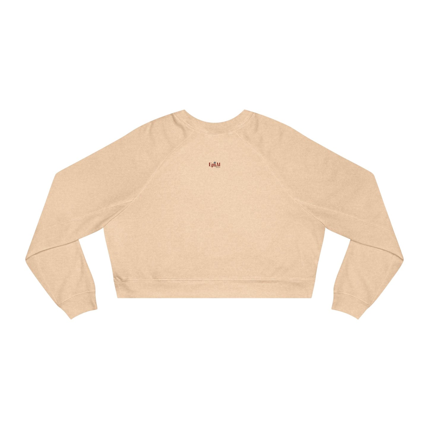 Black Cat Lady Cropped Pullover