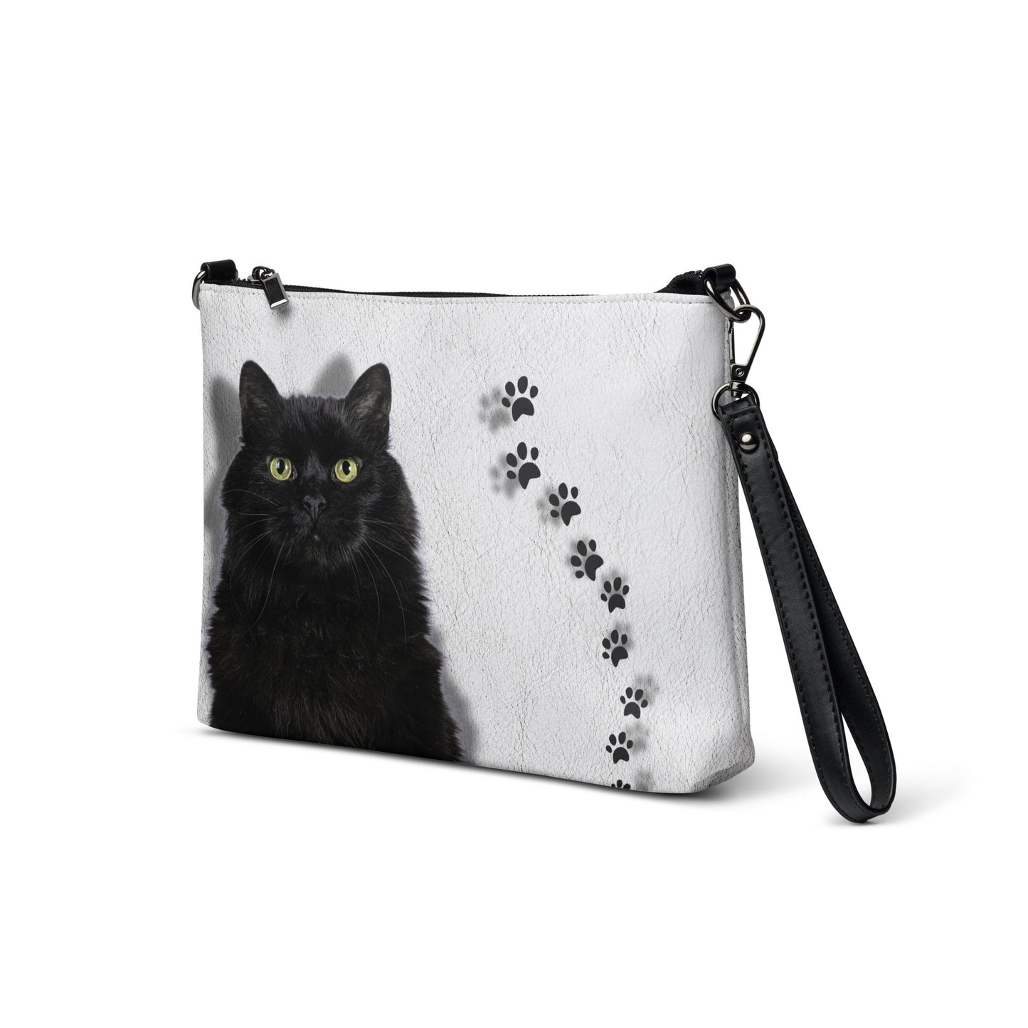 Black Cat Crossbody Bag