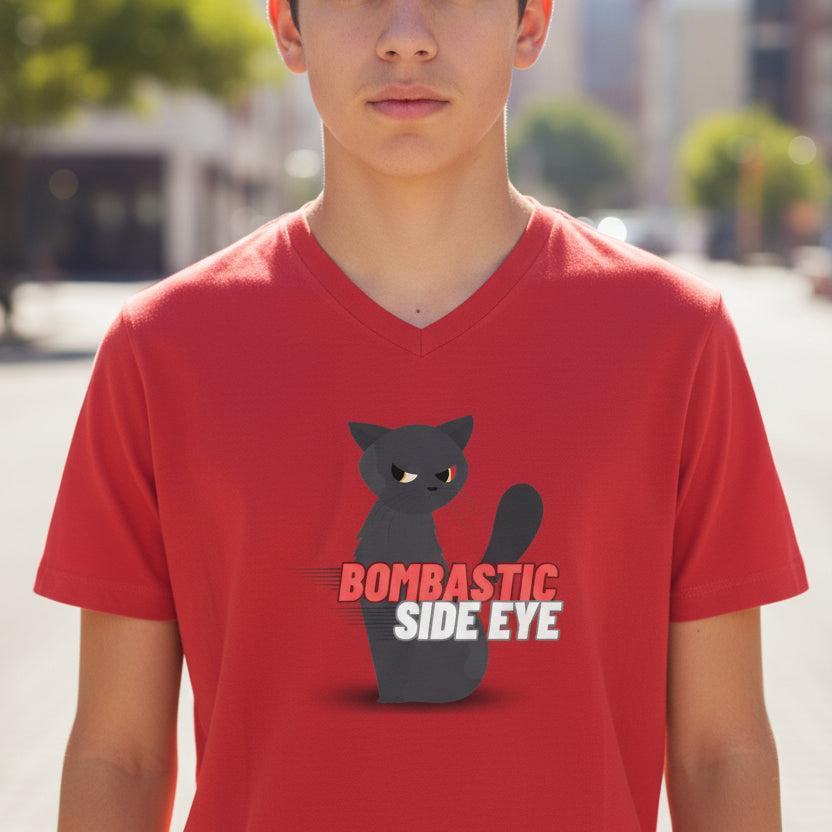 Kaylee's Bombastic Side Eye Tee | Funny Cat Shirt with Attitude