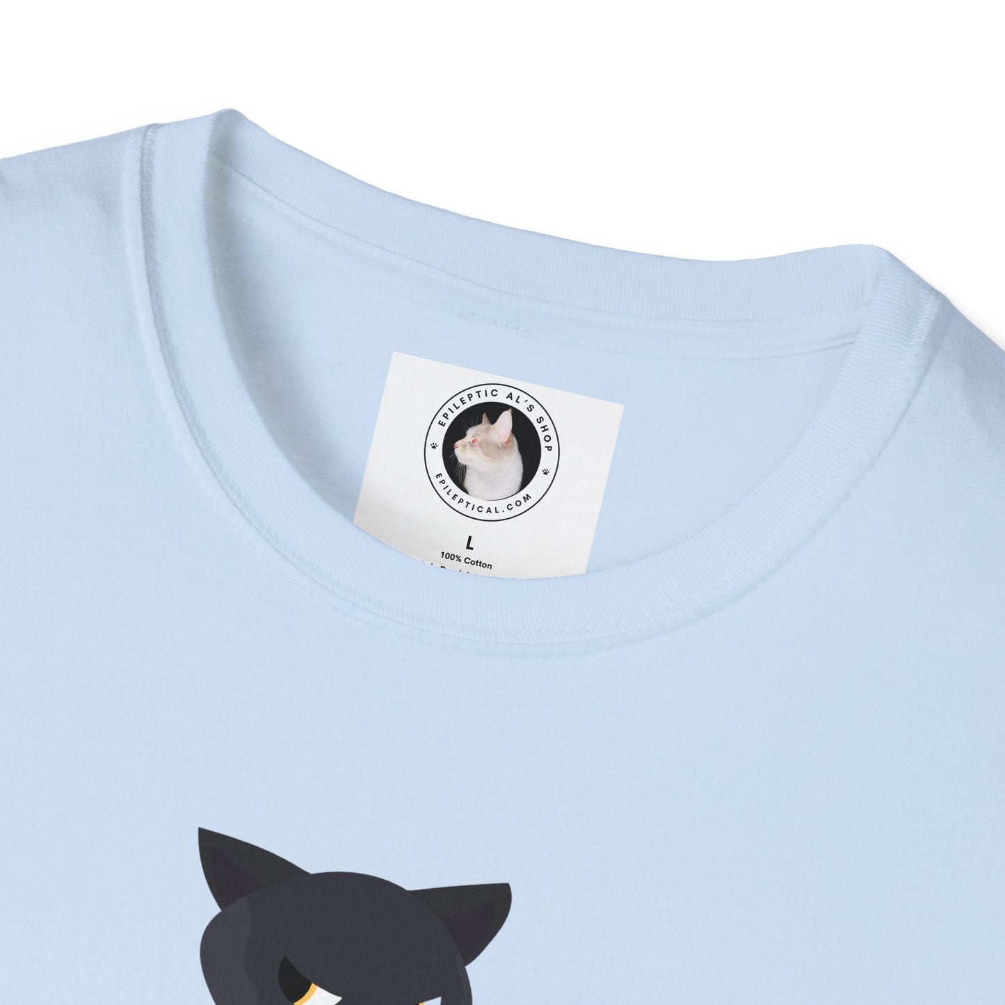 Kaylee's Bombastic Side Eye Cat Shirt – Funny Sassy Cat Unisex Softstyle Tee