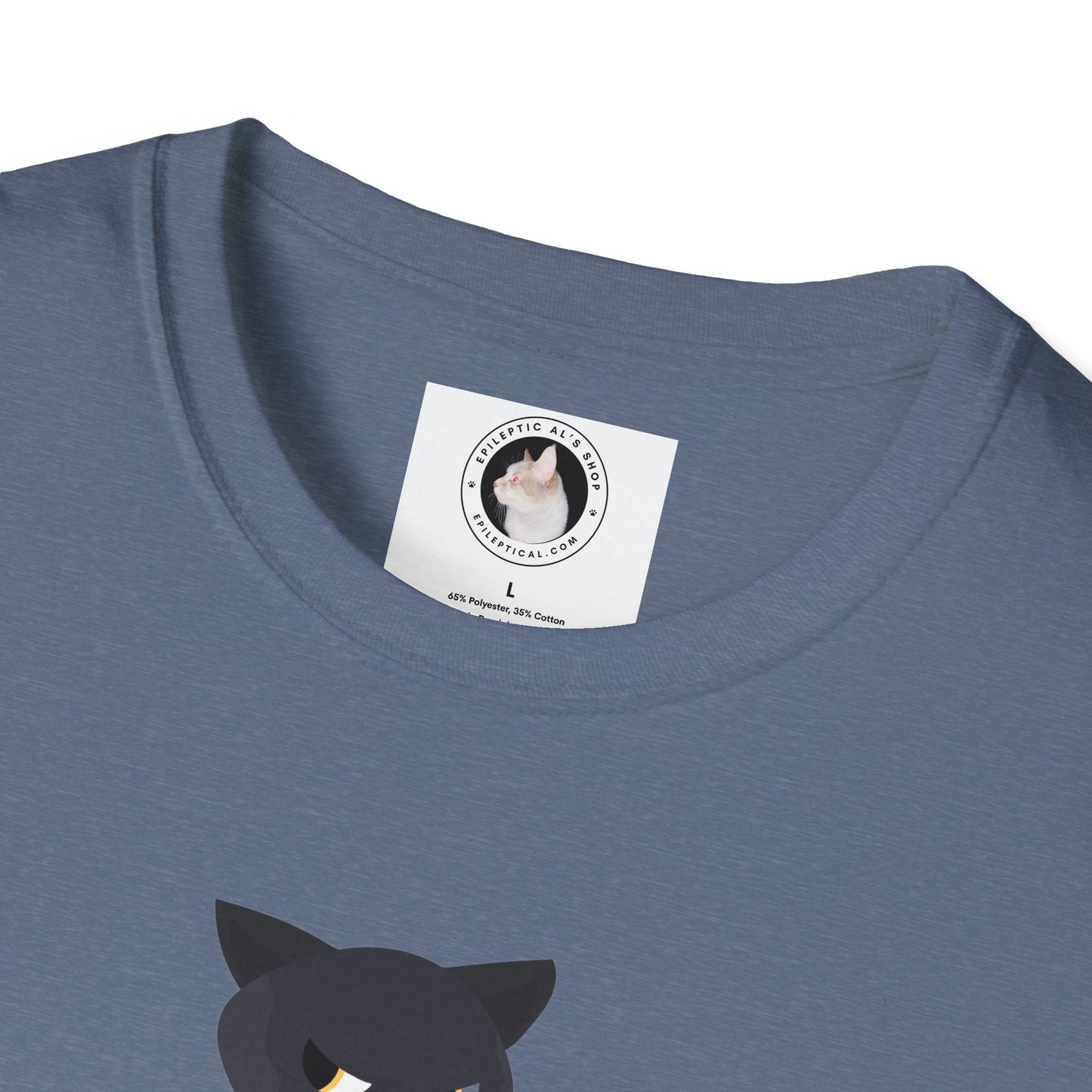 Kaylee's Bombastic Side Eye Cat Shirt – Funny Sassy Cat Unisex Softstyle Tee