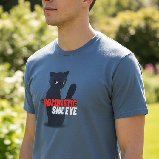 Kaylee's Bombastic Side Eye Cat Shirt – Funny Sassy Cat Unisex Softstyle Tee