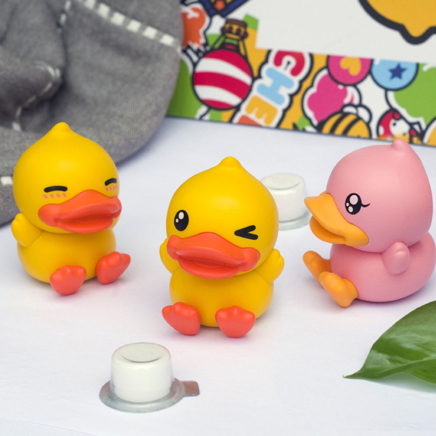 Cute Cartoon Yellow Duck Car Air Freshener for Vent