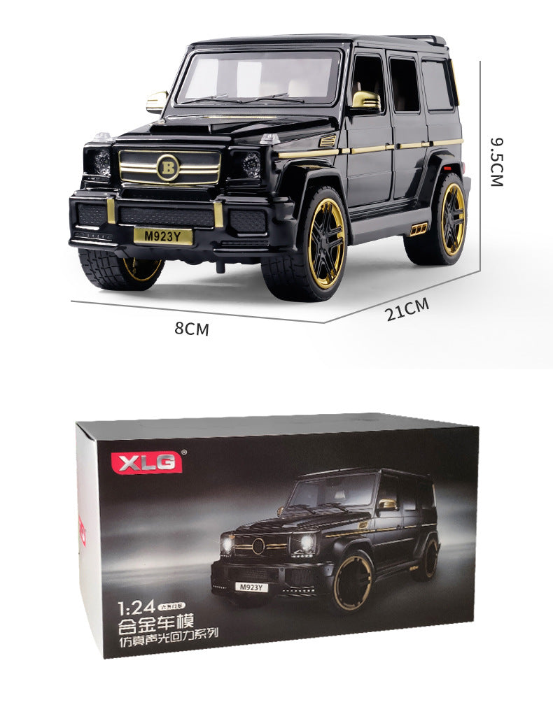 Boxed G65 Brabus Off-Road SUV Model with Lights and Sounds