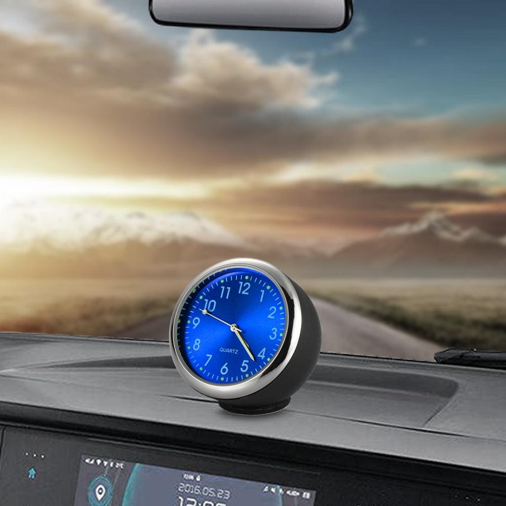 Car Clock Ornament Auto Watch  Mini Clock Car Dashboard Clocks Luminous Car Clock Pocket Stick-On Clock Cars Air Vent Clip Quartz Clocks Vehicle Dashboard Decoration Automobiles Interior Dashboard Time Display Digital Pointer Clock In Car Accessories