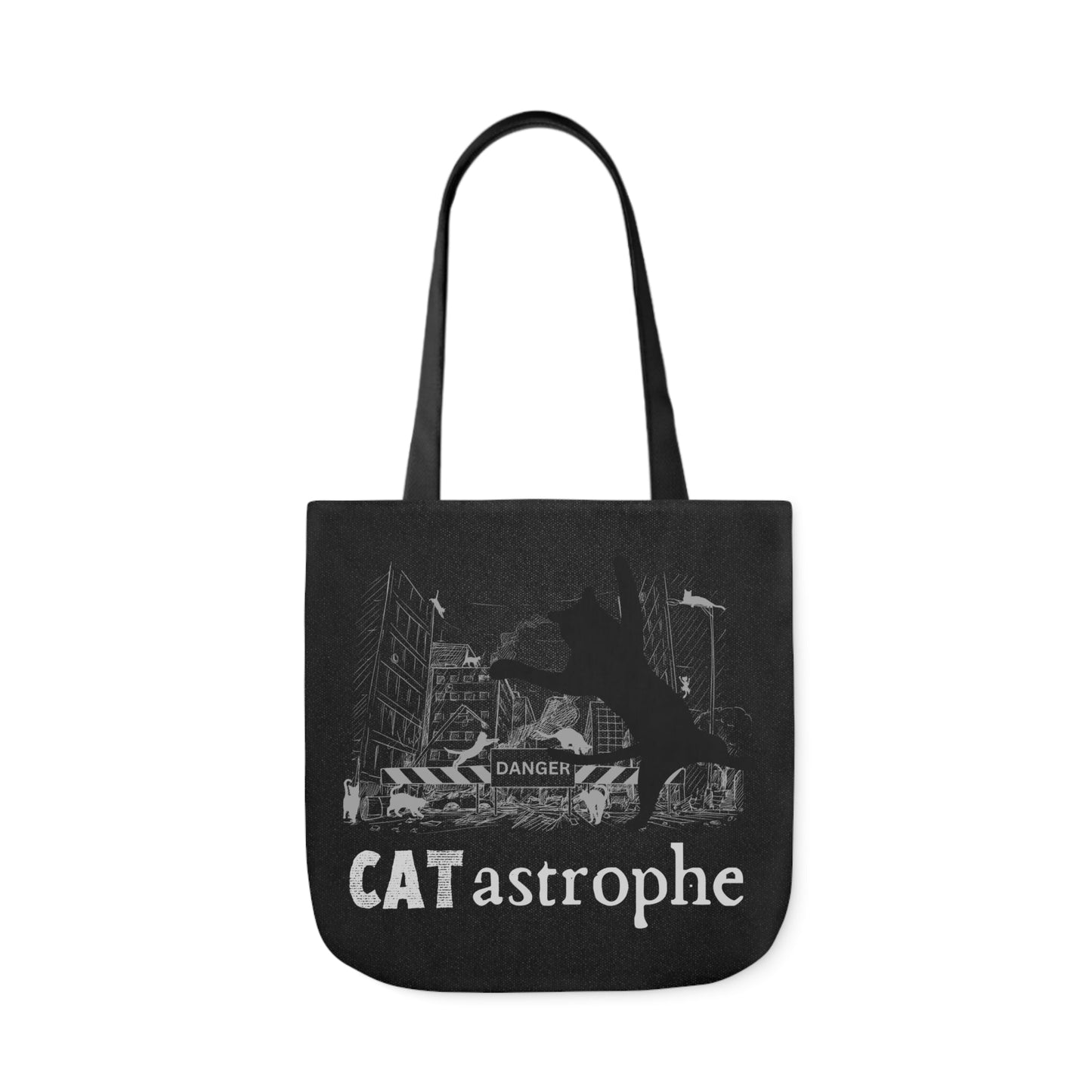 CAT-astrophe Canvas Tote Bag